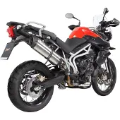 MIVV Suono Triumph Tiger 800 Xc/xr/xrx/xcx/xrt/xca 11-16 T.011.l7 Homologierter Slip On Schalldämpfer