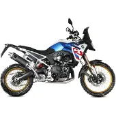 MIVV Auspuff Dakar schwarz für BMW F 900 GS Unisexmattsilber010 - Motorradteile - Motorrad Auspuff
