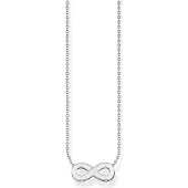 Thomas Sabo Kette mit Infinity-Anhänger Silber