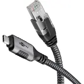 Goobay Ethernet-Kabel USB-C 3.1 auf RJ45, 5 m