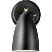 Nordlux Nexus, Oberfläche, Rund, 1 Glühbirne(n), GU10, IP20, Schwarz