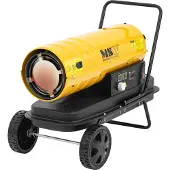 MSW Diesel Heizkanone mit Rädern - 20 kW - 18 l