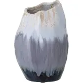 Bloomingville Blooming Ville Jace Deco Vaas | Blau | Keramik | 82051767