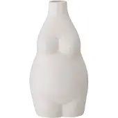 Bloomingville - Elora Körper vase 18cm - weiß