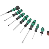 Wera 05134029001 - Schraubendrehersatz Kraftform Ball-Grip Set 2, 9-teilig
