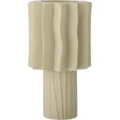 Bloomingville Pethrine Vase Nature - , Beige, für Wohnzimmer, Stein