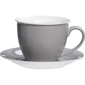 Ritzenhoff & Breker Milchkaffee Tasse mit Untertasse Doppio