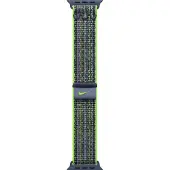 Apple Nike Sport Loop Armband für Watch | 38/40/41/42 mm - Bright Green & Blue
