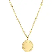 Liebeskind berlin Halsketten - Edelstahl Logo Basic - Gr. unisize - in Gold - für Damen