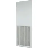 Eaton Rückwand, belüftet, HxB=2000x800mm, IP42, grau 172526
