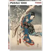 Piatnik Puzzle 1000 elementów - Hiroshige, Tale of Genji