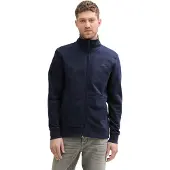 Tom Tailor Sweatjacke mit Logo Stickerei