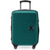 Hauptstadtkoffer Mitte - Handgepäck 55x40x23, TSA, 4 Rollen, Reisekoffer, Hartschalenkoffer, Rollkoffer, Handgepäckkoffer, Bordgepäck Koffer, Türkis