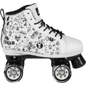 Chaya Roller Skates Sketch, Unisex für Herren und Damen in Weiß, 59mm/78A Rollen, ABEC 7 Kugellager, art. nr.: 810673