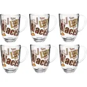Leonardo Latte Macchiato-Tasse 3 colours Napoli (6-teilig)