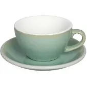 Loveramics Egg - Cappuccino 200 ml Cup and Saucer - Basil