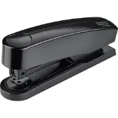 Novus Office Heftgerät B2 re+new, Metall & Recyclat, 25 Blatt, für Klammern des Typs 24/6 & 26/6, mit 200 Heftklammern, schwarz
