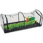 Kinzo Garden Gewächshaus Foliengewächshaus - mit Reißverschluss - Stahl - 130x60x50cm