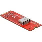 DeLOCK M.2 Key M zu 1 x OCuLink SFF-8612 Konverter