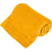 Teesa Fleece blanket 150x200 cm - yellow