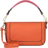 Gabor Damen Schultertasche/ Umhängetasche/ Handtasche FRANCIS Orange Kunstleder -