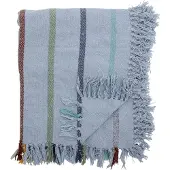 Bloomingville Decke - 160x130 cm - Frey Decke - Blau - - One Size - Decken