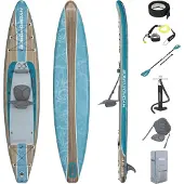 Bestway Hydro Force SUP Touring Board-Set Glider Elite mit Sitz 381 x 79 x 15 cm