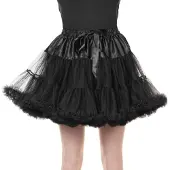 Metamorph Rüschen Tutu schwarz - für Fasching & Karneval