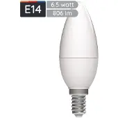 Avide E14 LED Lampe 6,5W 806lm 2700K Extra Warmweiß B35