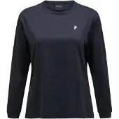 Peak Performance Pullover Trail LS Damen Black-M