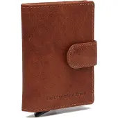 Chesterfield Antique Buff Crumbled RFID Safe Leder Geldbörse Praque 31 cognac