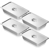 Vevor 4er-Pack Hotelpfannen