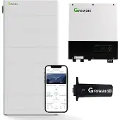 Growatt SPA 8000TL3 BH 8kW Batteriewechselrichter mit 15,3 kWh Solarspeicher-Set
