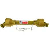 GEKO Tubular Antriebswelle 75 cm für Maschinen 25-45 PS, max. Drehmoment 500 Nm, mit Kugelgelenken 27 x 74,5 mm, ideal für effizienten Einsatz.