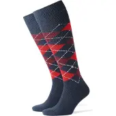 Burlington Kniestrümpfe "Preston" Einheitsgröße 40-46, Argyle-Muster, besonders weich