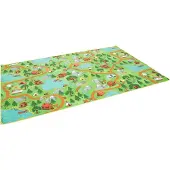 Snapstyle Kinder Spiel Teppich Campingplatz