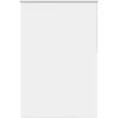 vidaXL Verdunkelungsrollo Weiß 160x230cm Stoffbreite 156,6cm Polyester