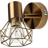 Licht-Erlebnisse Wandspot Küche Anthrazit E14 Metall Modern Wandlampe
