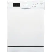 Respekta Unterbau-Geschirrspüler Blanka, 60 cm weiß, mit Display, 12 Maßgedecke