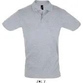 Sol SOLs 11346 | MenŽs Polo Shirt Perfect - Farbe: Grey Melange - Größe: 3XL