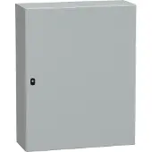 Schneider Electric Electric NSYS3D10830P PanelSeT S3D Volltür mit Montageplatte H1000xB800xT300 IP66 IK10 RAL7035.