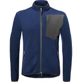 Kübler Fleecejacke dunkelblau/anthrazit Form 1254 Grösse XL