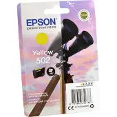 Epson Singlepack Yellow 502 Ink, Standardertrag, Gelb, Tinte auf Pigmentbasis, 3,3 ml, 1 Stück(e), 165 Seiten