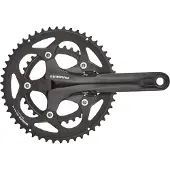 Shimano Road FC-RS400 Kurbelgarnitur 2x10-fach 50-34 Zähne schwarz 170mm 2022 Kurbelgarnituren