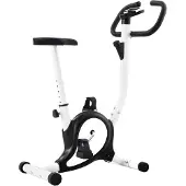 vidaXL Heimtrainer mit Riemenantrieb Schwarz