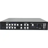 VivoLink VLSC262, HDMI/DisplayPort, USB Type-A/USB Type-C, Metall, Schwarz, Leistung, 3840 x 2160 Pixel