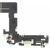 OEM Ladebuchse für iPhone 13 Weiß Lightning Flexkabel Dock Connector Ersatz