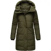 MARIKOO Damen Steppjacke Karumikoo XVI – warm, stylisch & mit Kapuze