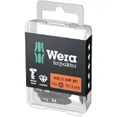Wera 1/4 inch insertbit PZ3 25 mm 10 stück