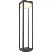 Maytoni LED Stehleuchte Baker Street in Schwarz 10W 520lm IP65